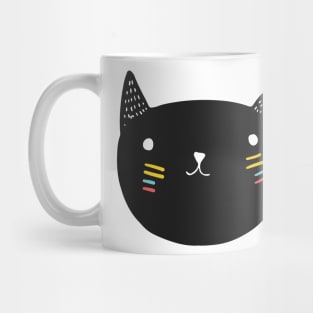 Black Kitty Mug